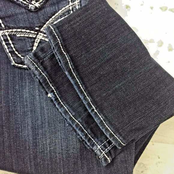 Maurices Denim Flap Pocket Capri Jean Womens 9/10 - Picture 6 of 7